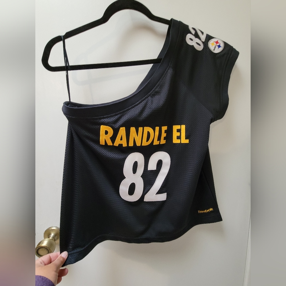 Pittsburgh Steelers Randle El Reebok one shoulder womens jersey sz XL